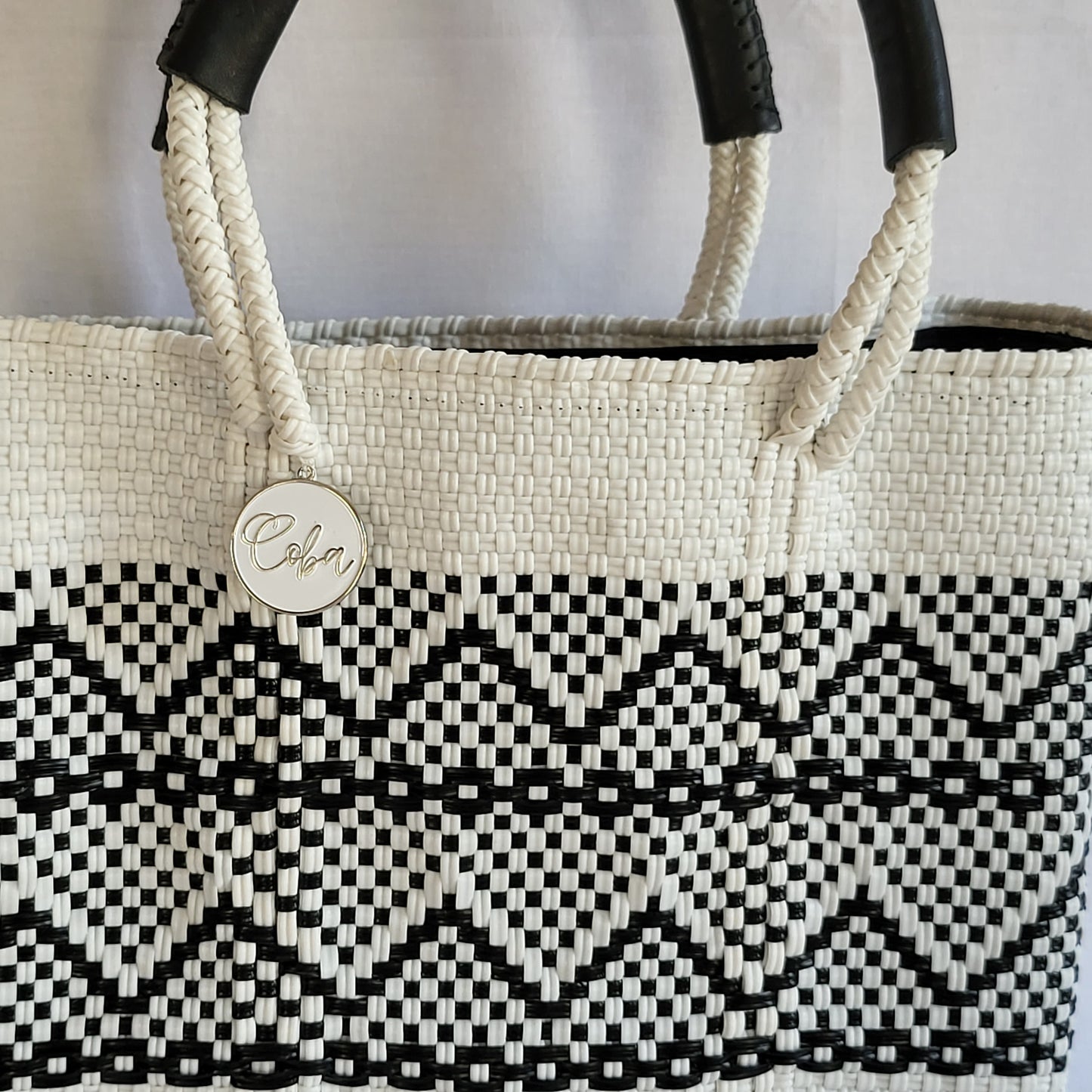 Lola Mini Bag - Black and White