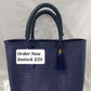 Lola Mini Bag - Starry Night Blue w/ zipper