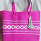 Lola Medium Bag - Pink/White