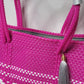 Lola Medium Bag - Pink/White